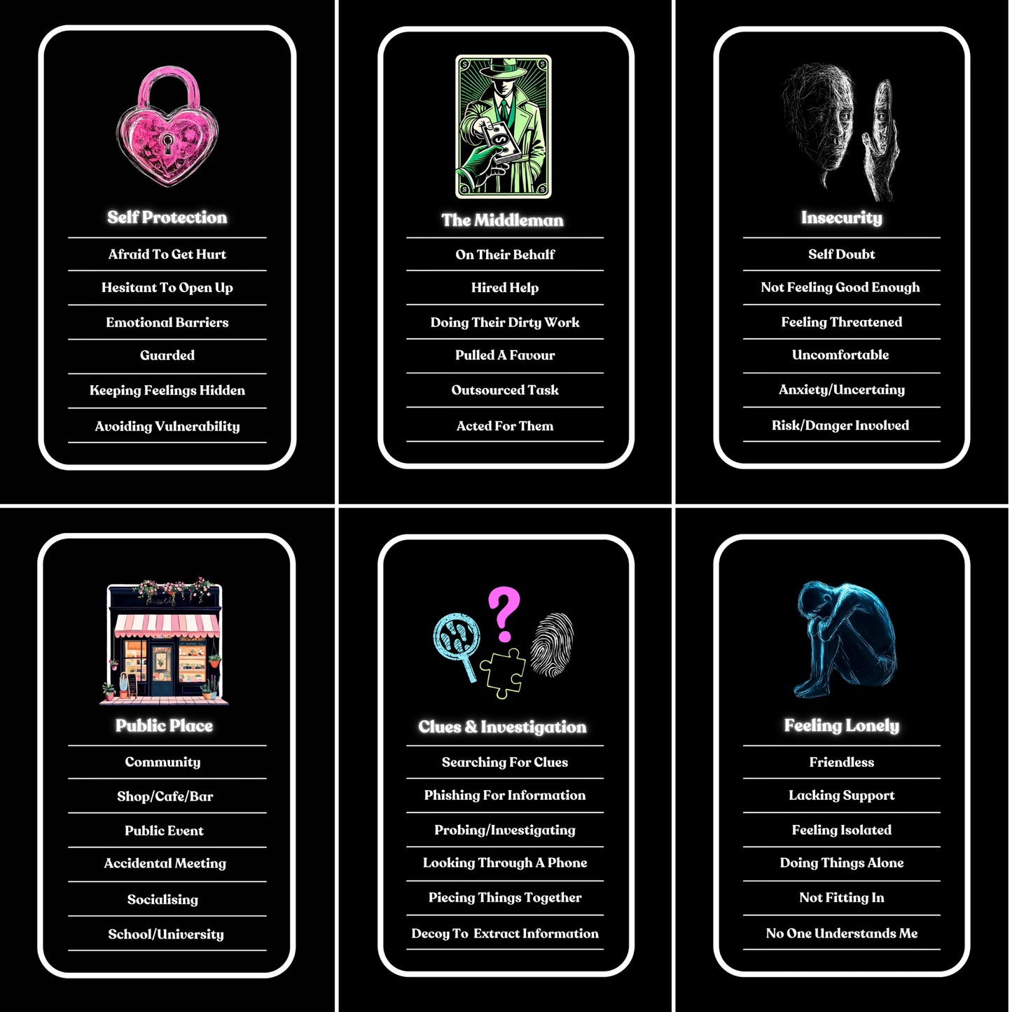 Clue Deck (Unfinished)