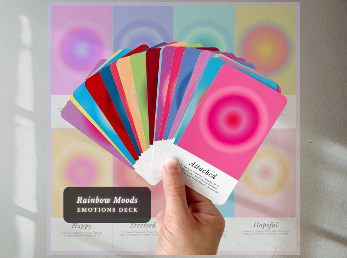 Rainbow Moods Oracle (Feelings and Emotions Deck)