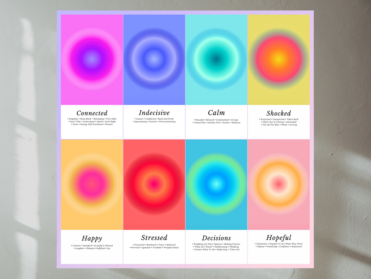 Rainbow Moods Oracle (Feelings and Emotions Deck)