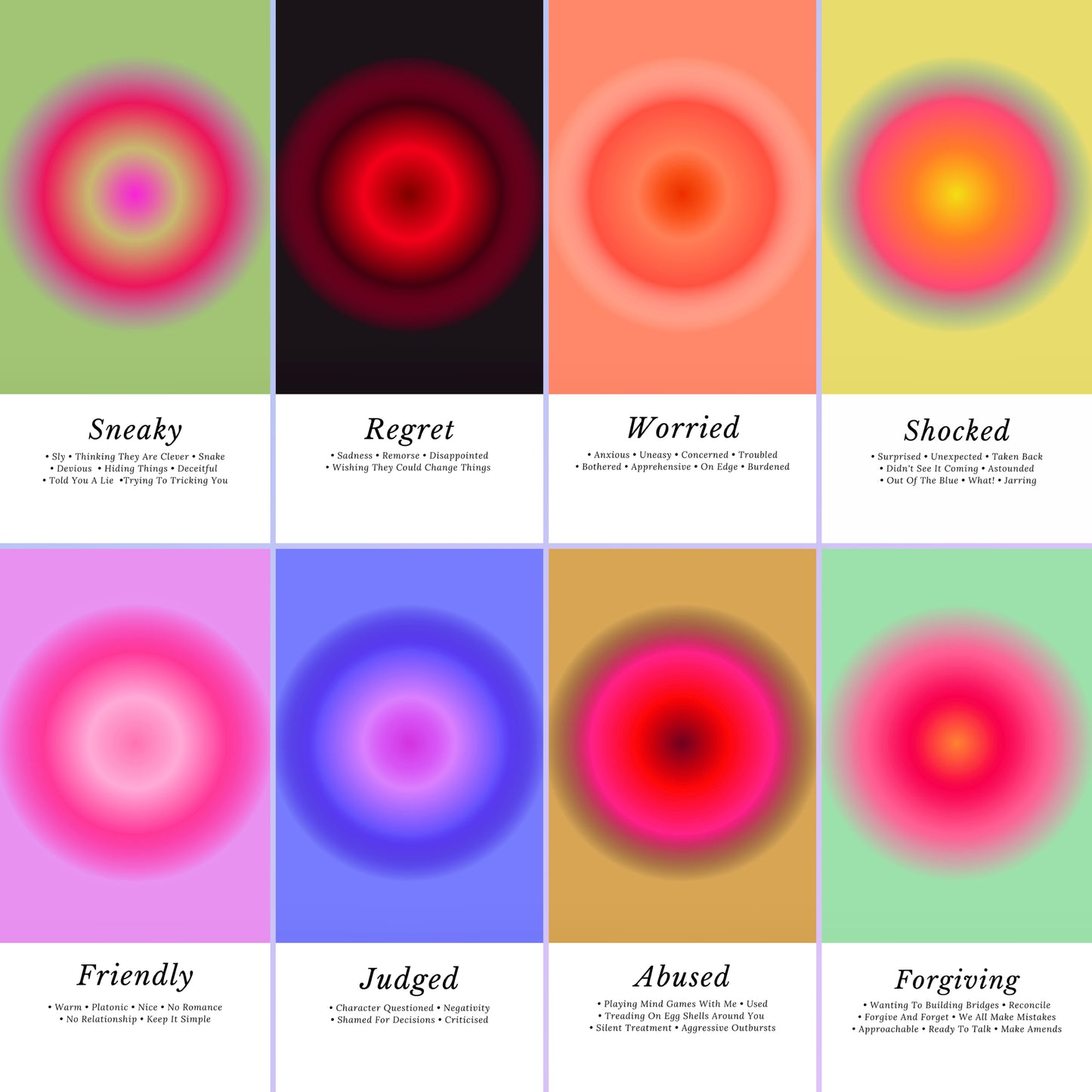 Rainbow Moods Full Deck