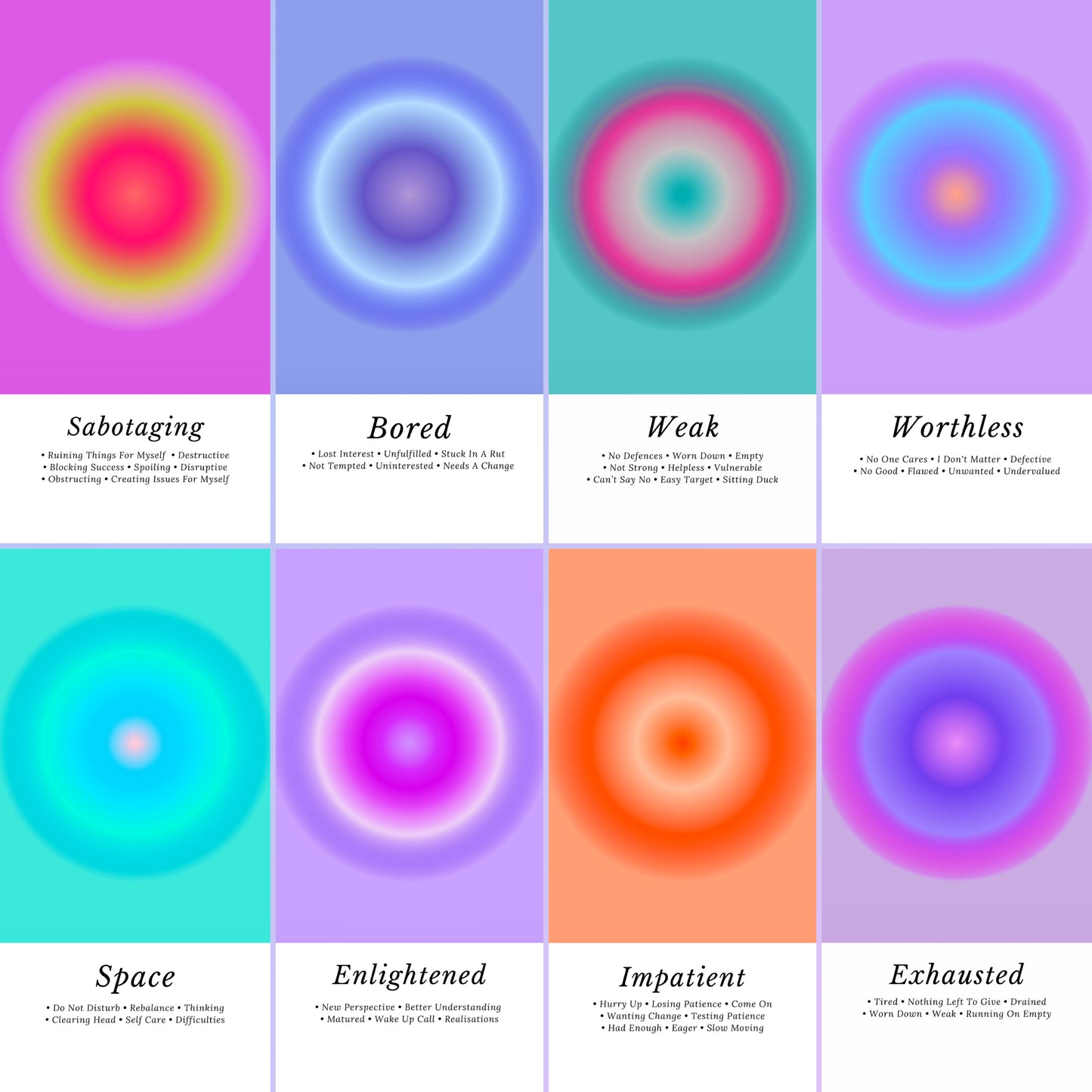 Rainbow Moods Full Deck