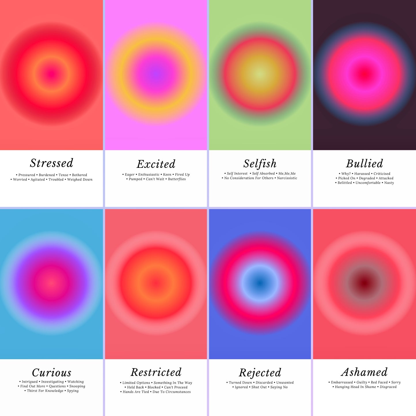 Rainbow Moods Full Deck