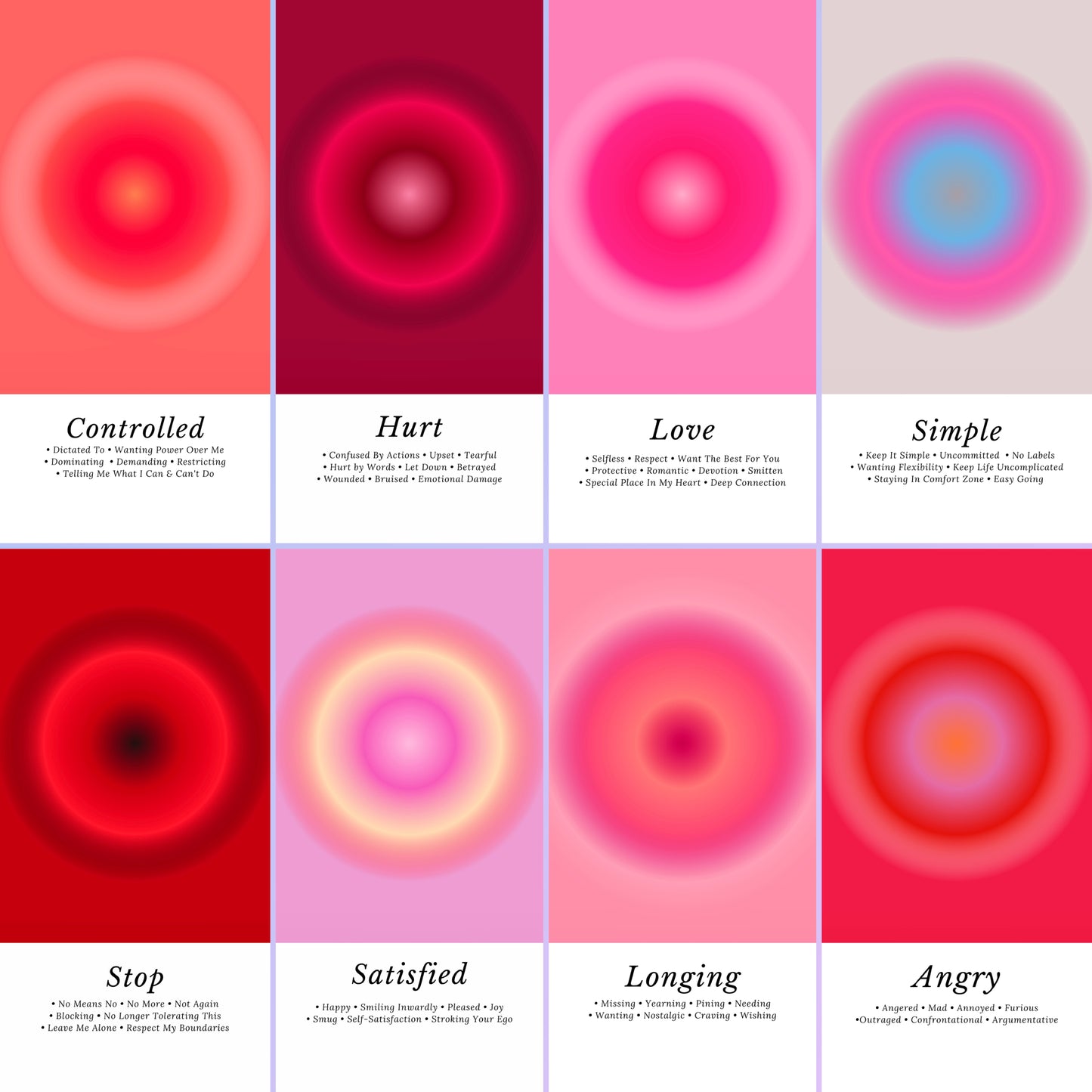 Rainbow Moods Full Deck